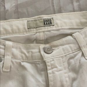 David Kahn white denim